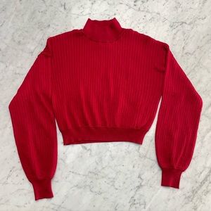 Cropped Valentines Sweater